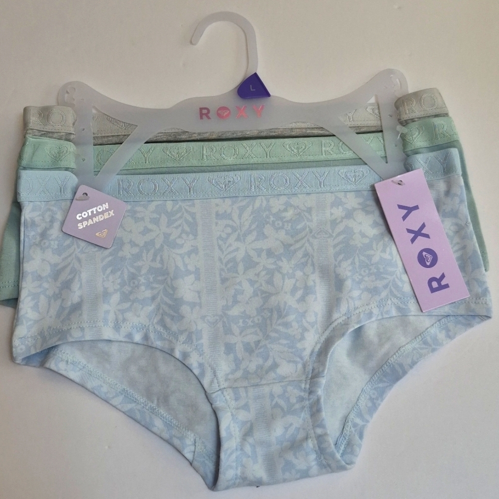 Roxy Kids' Pastel Underwear Set sz L RX7515